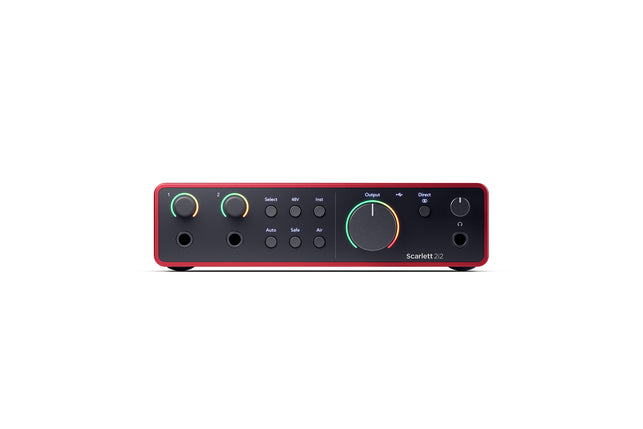 Focusrite Scarlett 2i2 Studio 4th Gen USB Audio Interface