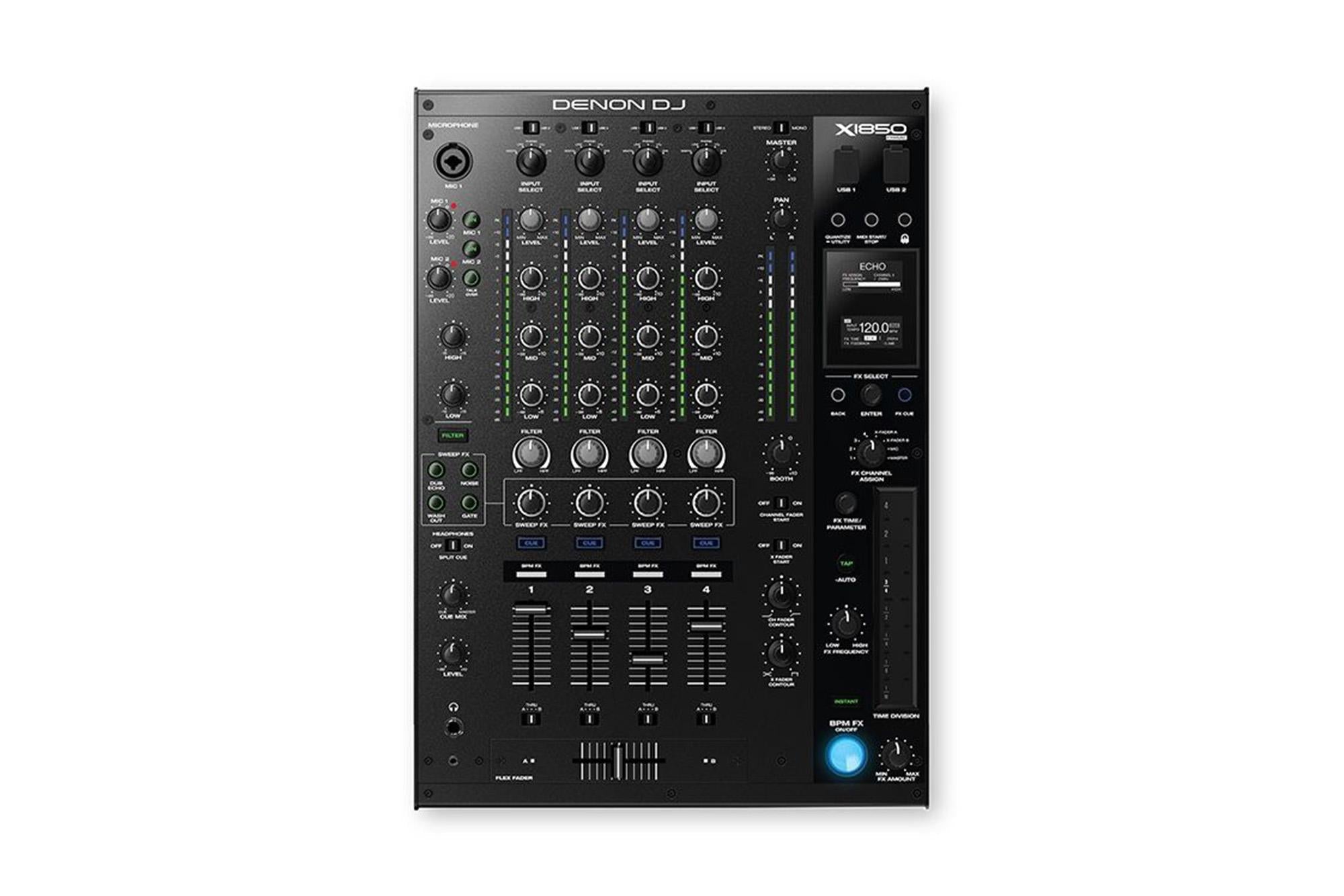Denon X1850 Prime Professional DJ Mixer – DJ TechTools