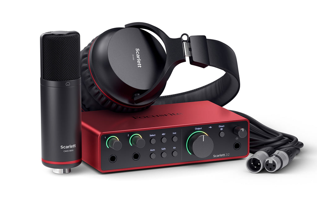 Focusrite Scarlett 2i2 Studio 4th Gen USB Audio Interface — DJ