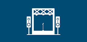 Wireless battery-powered Silent Disco headphone package for Outdoor DJ and Yoga events