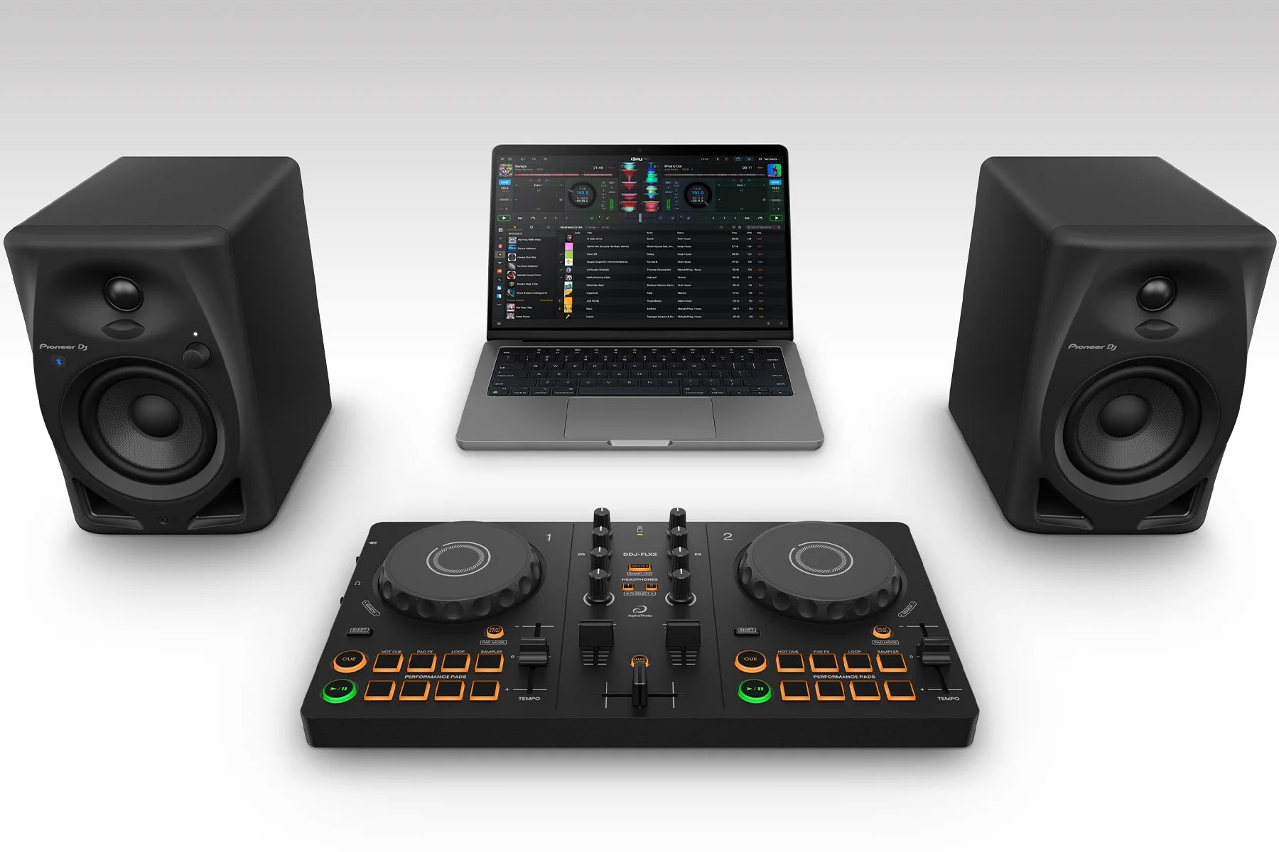 DDJ-FLX2とPCスピーカーセット AlphaTheta DDJ-FLX2 – DJ TechTools DDJ-FLX2とPCスピーカーセット AlphaTheta DDJ-FLX2 – DJ TechTools