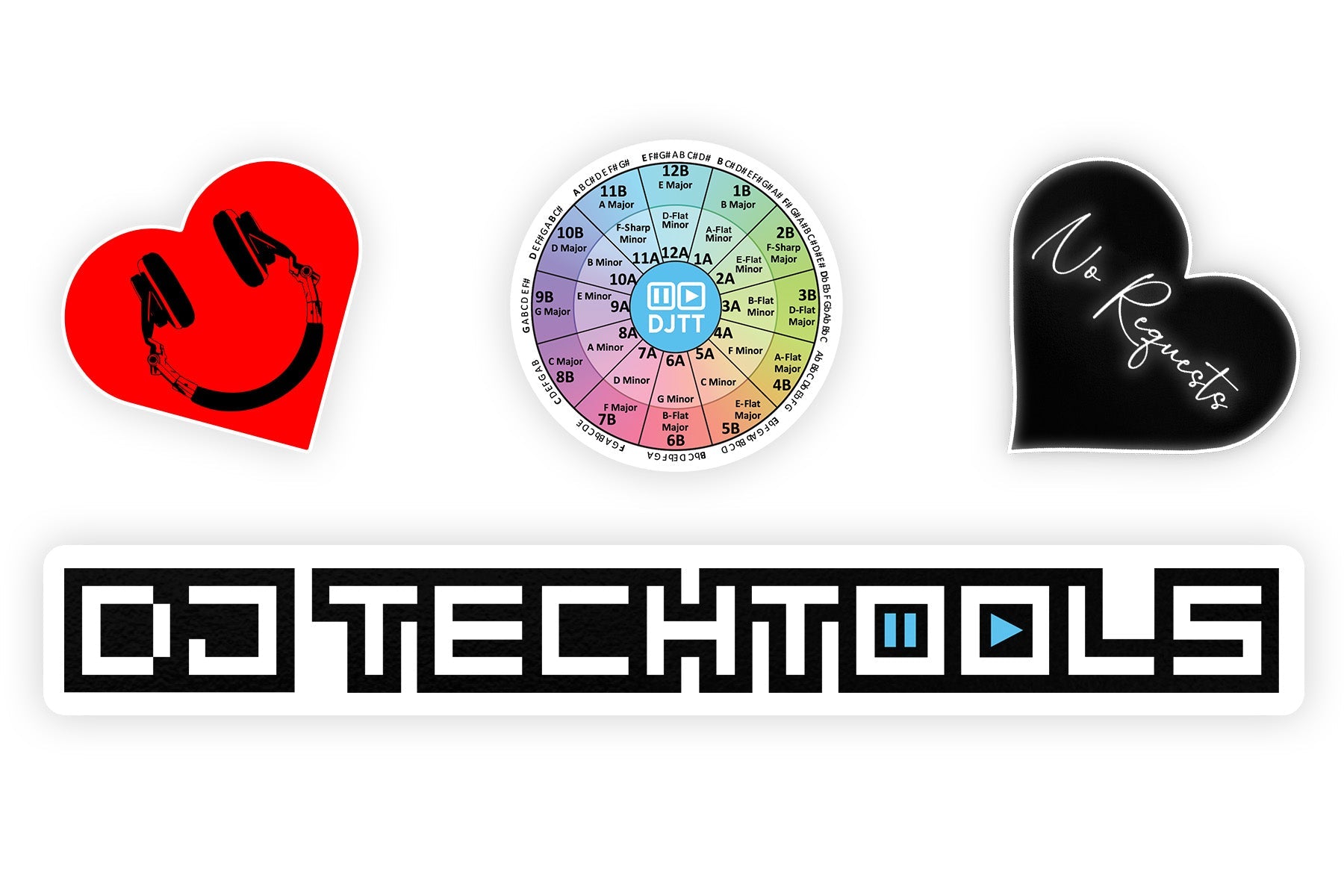 DJTT Sticker Pack (Pay what you want) - DJ TechTools