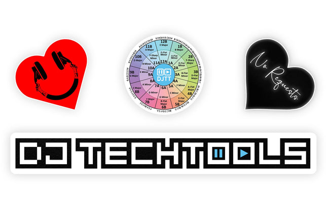 DJ TechTools Sticker Pack