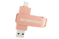 DJ USB Drive with both USB‑A and USB‑C connectors