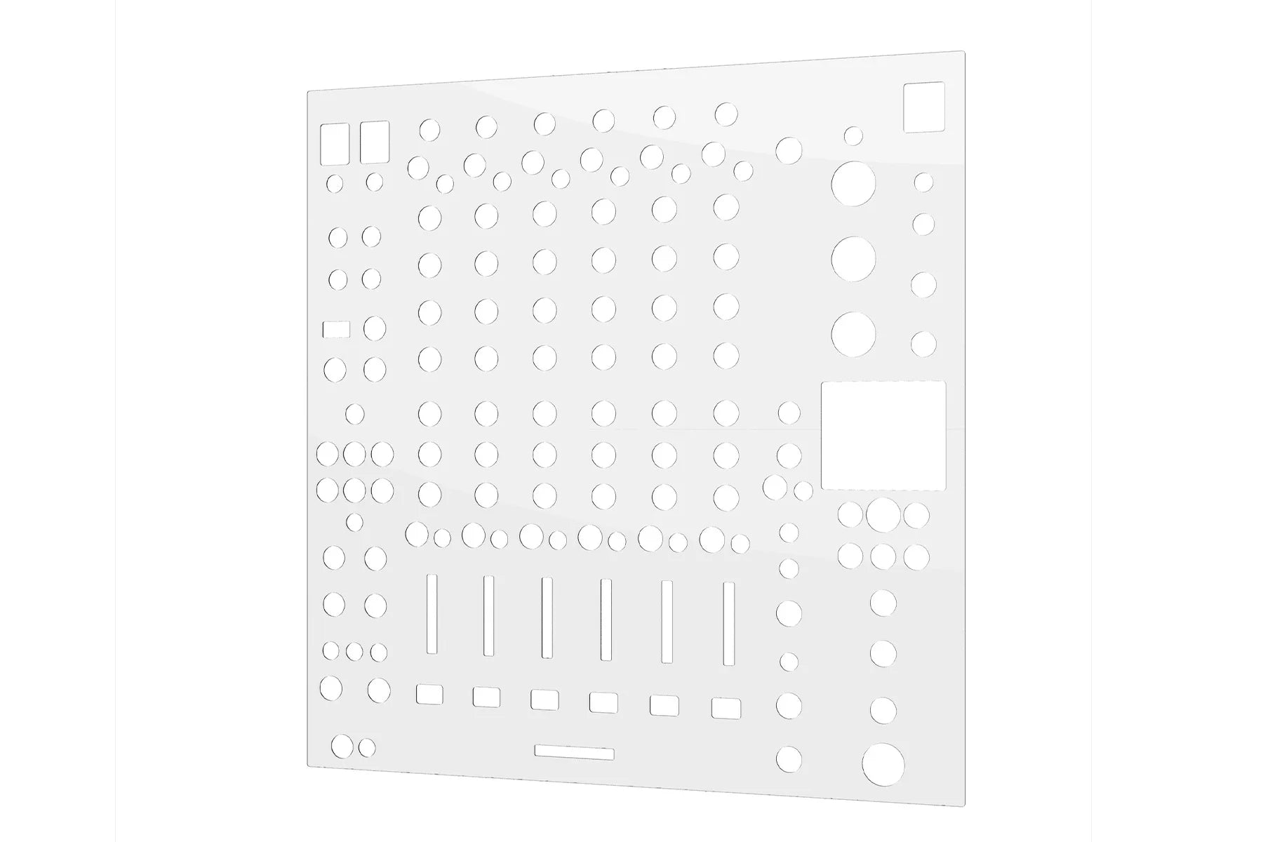 Pioneer DJ DJM-V10 and DJ Skin Clear Protector Bundle