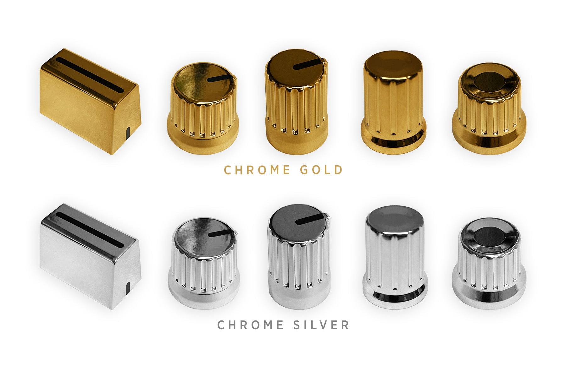 Chroma Caps: Custom Replacement DJ Knobs & Faders | 18 Colors – DJ