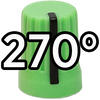 Super Knob 270° / Green