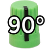 Super Knob 90° / Green
