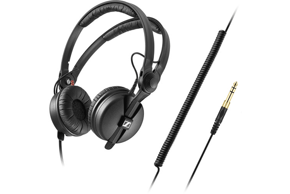 Sennheiser HD 25 Over th Ear Professional DJ Headphones - Black  615104272965
