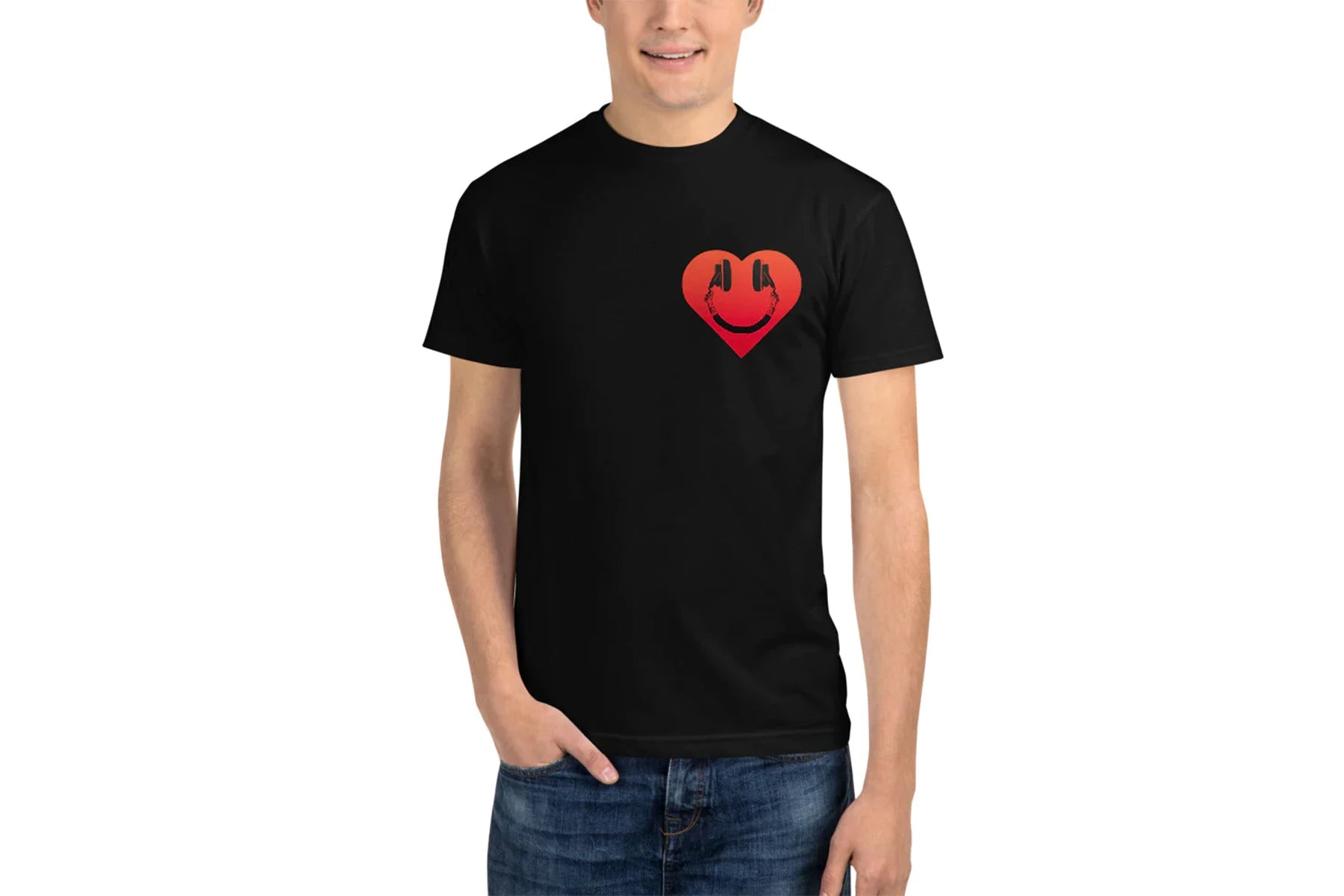 Heart Headphones DJTT T-Shirt