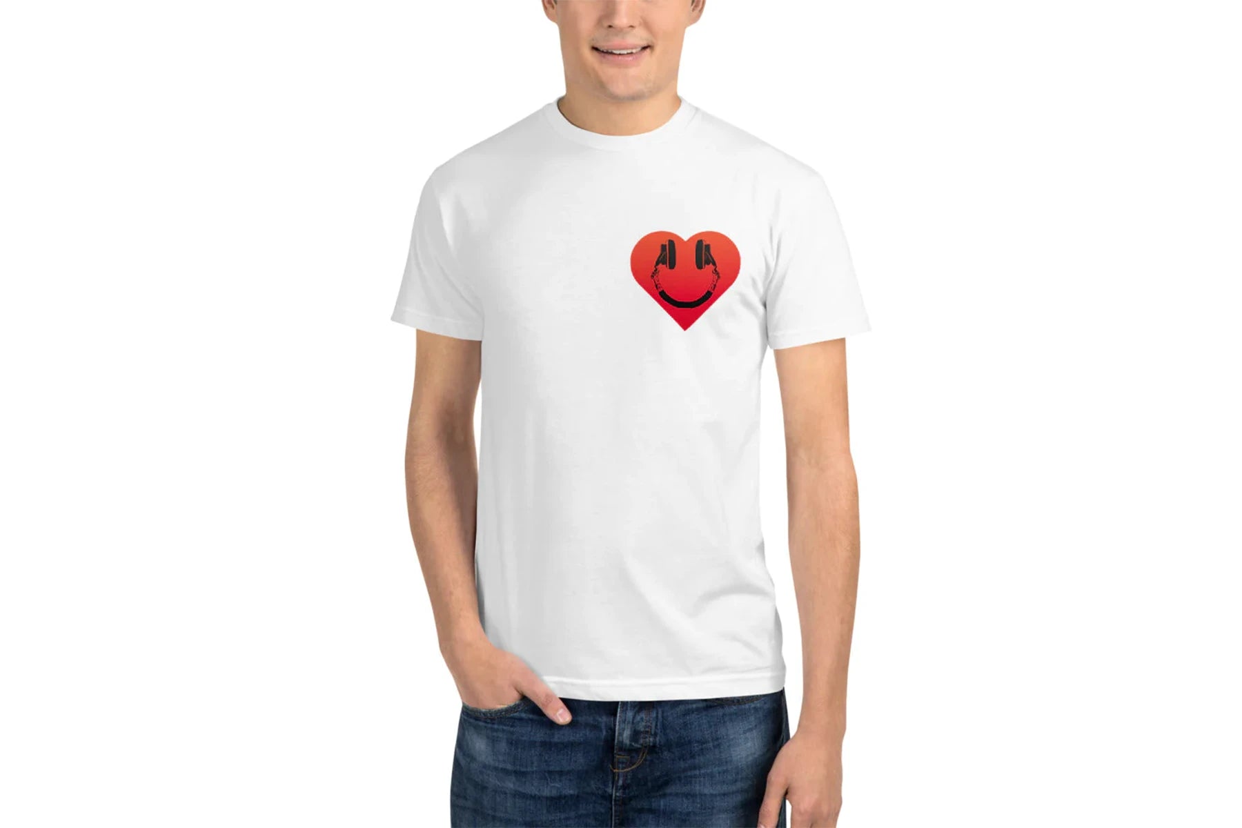 Heart Headphones DJTT T-Shirt
