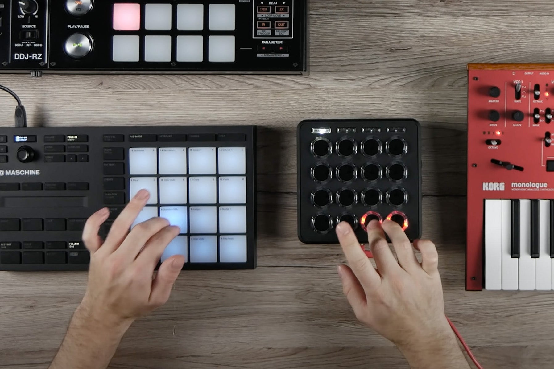 Midi Fighter 3D DJ TechTools