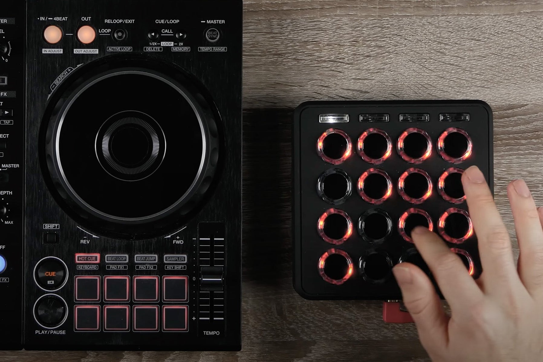 Midi Fighter 3D DJ TechTools
