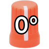 Super Knob 0° / Neon Orange (Rubber)