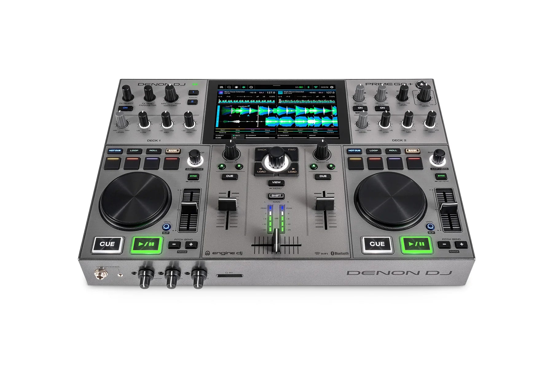 DJ機材 DENON DJ PRIME GO+ Amazon.com: Denon DJ PRIME GO+ Portable DJ Controller and