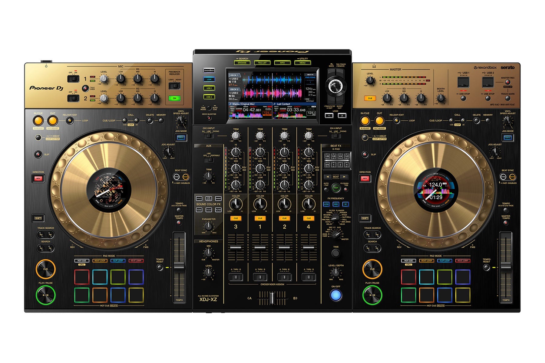 Pioneer XDJ-XZ-N Limited Edition Gold Digital DJ System - DJ TechTools