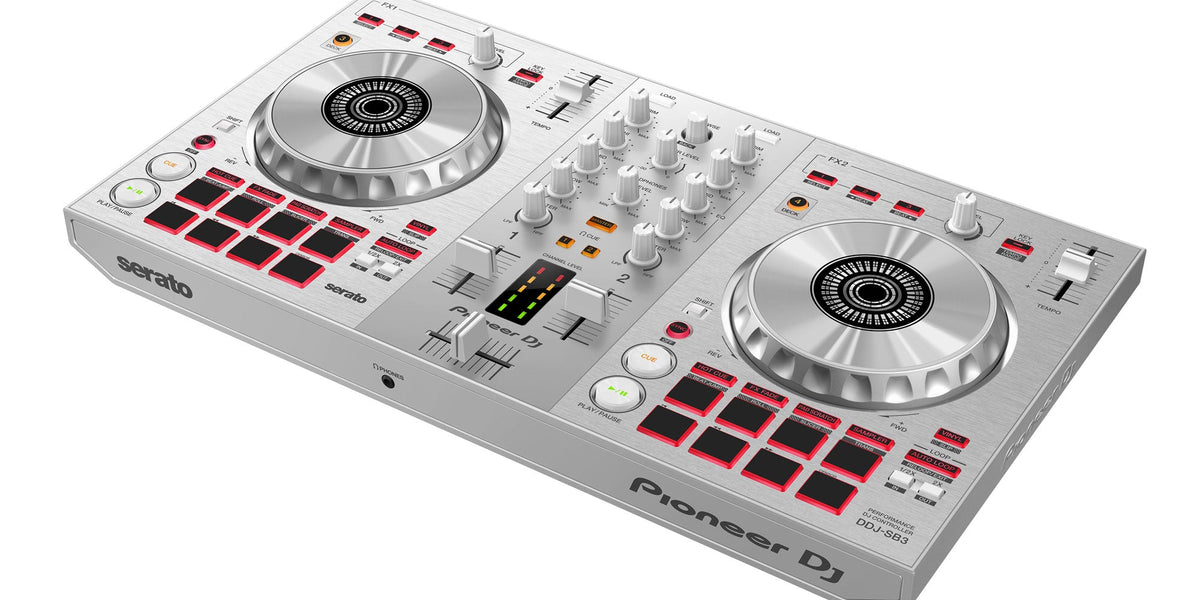 Pioneer DJ DDJ-SB3-S Limited Edition Silver Serato DJ Controller