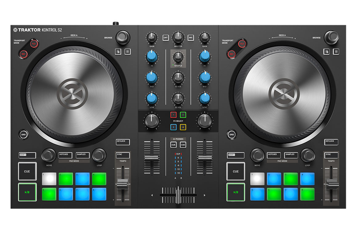 Traktor Kontrol S2 MK3 + Free Chroma Caps - DJ TechTools