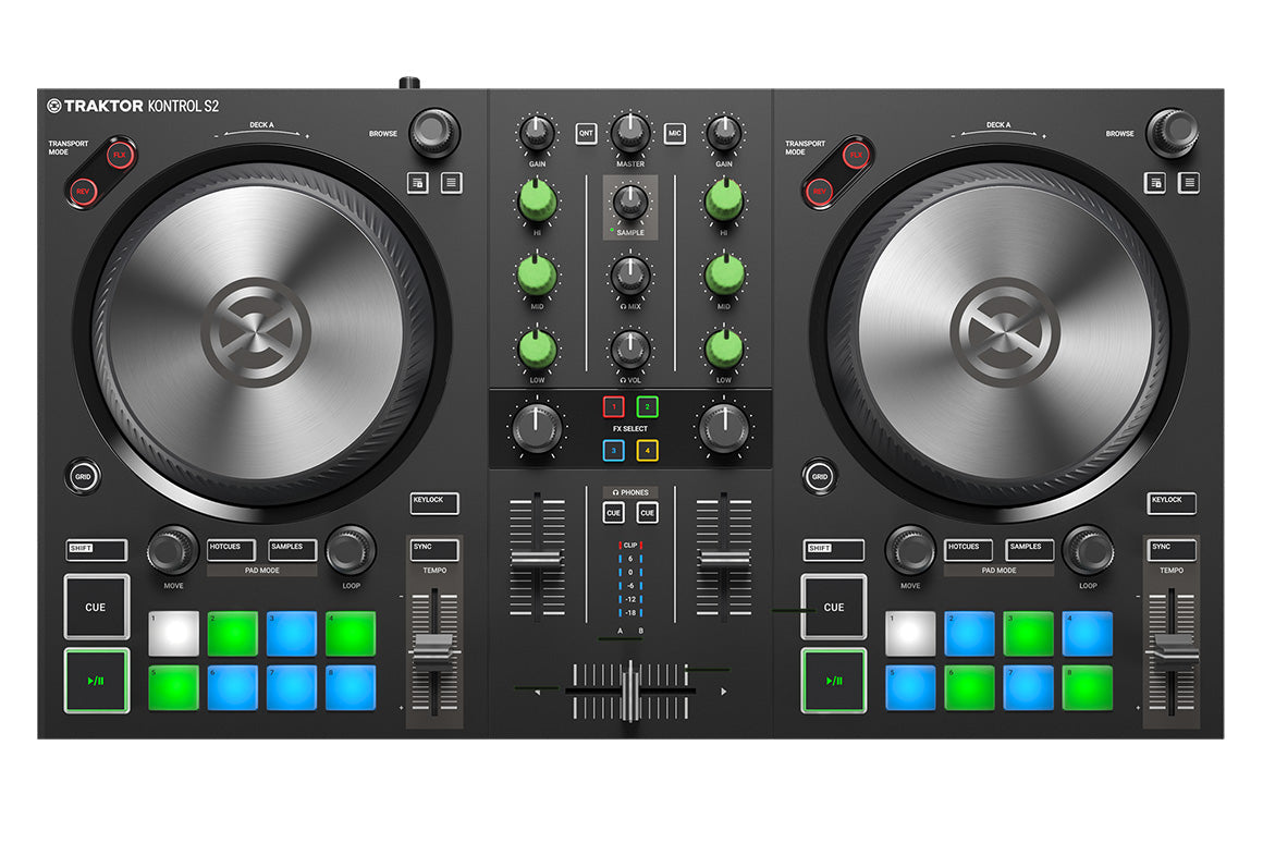 Traktor Kontrol S2 MK3 + Free Chroma Caps - DJ TechTools