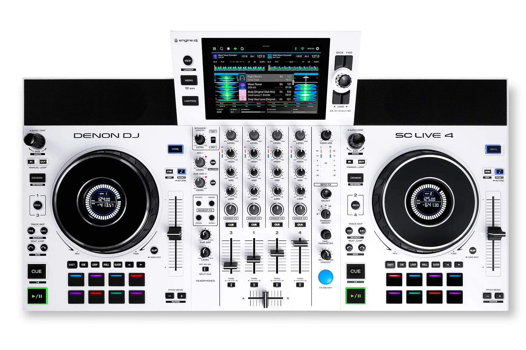 Denon SC Live 4 White – DJ TechTools Denon SC Live 4 White – DJ TechTools