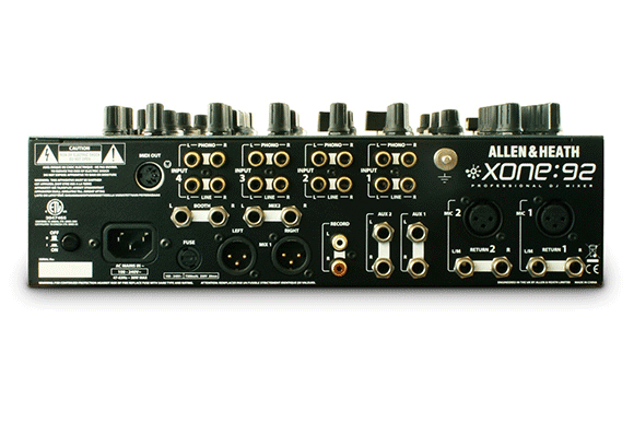 Allen & Heath Xone:92 - DJ TechTools
