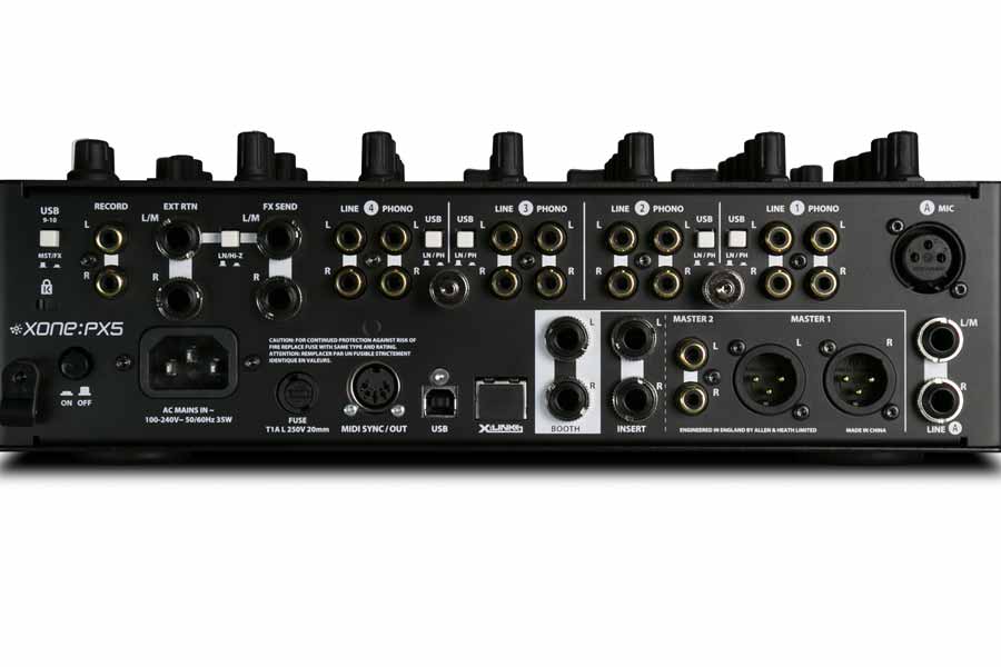 Allen & Heath Xone:PX5 – DJ TechTools