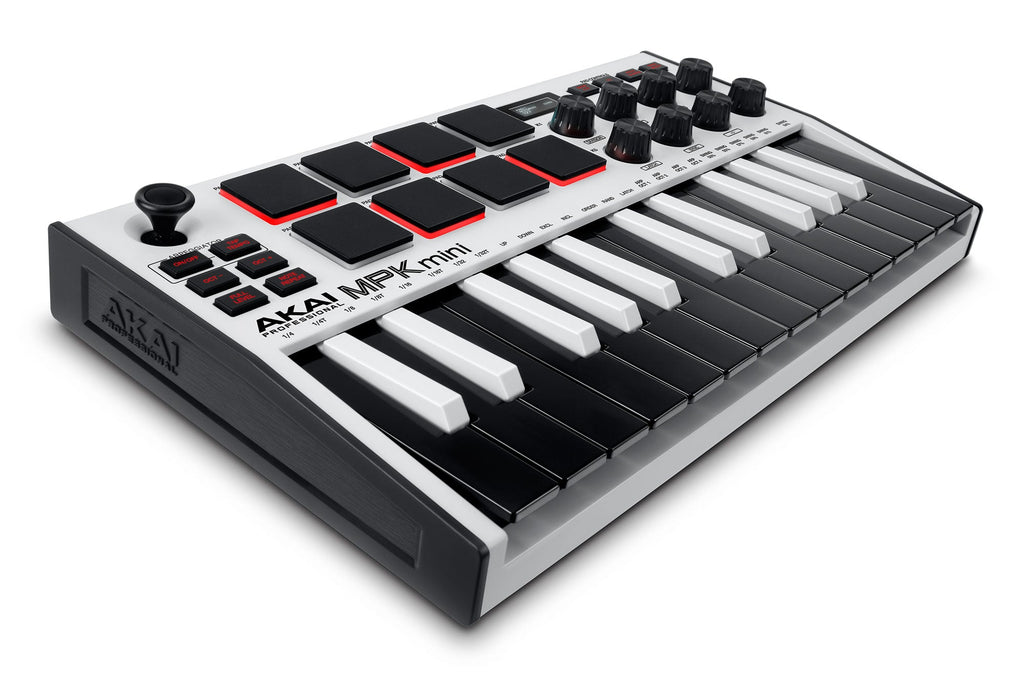 Akai Professional MPK Mini 3 White SE Portable USB Keyboard — DJ 
