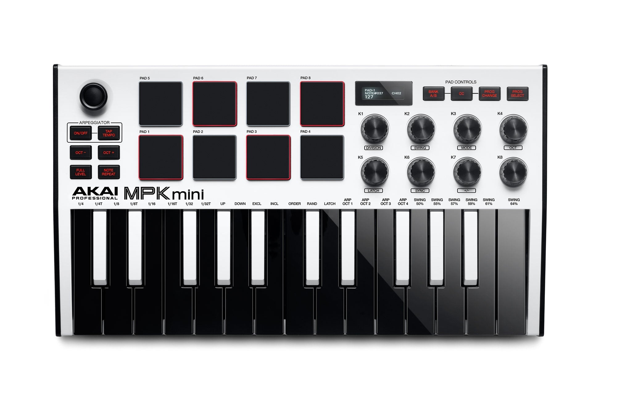 Akai MPK Mini 3 White SE Keyboard - DJ TechTools