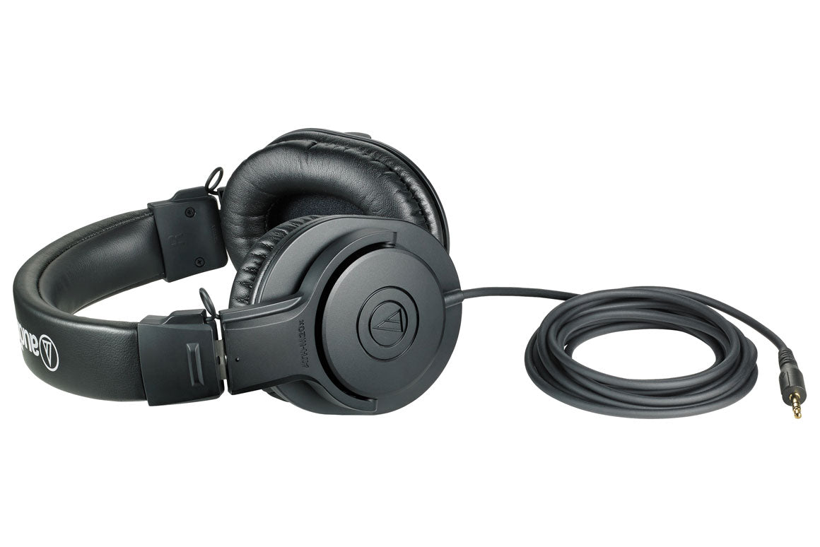 Audio-Technica ATH-M20x Closed Ear Monitoring Headphones – DJ