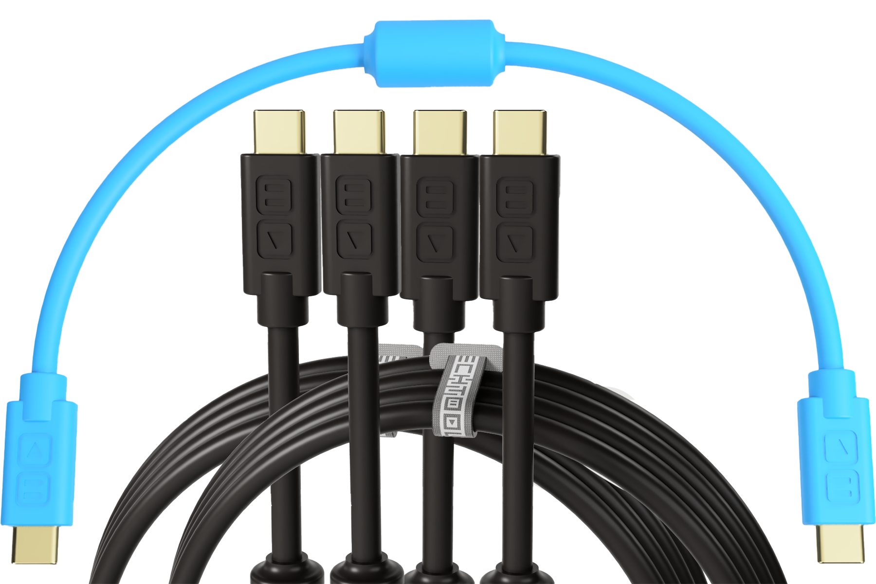 Chroma Cables USB-C to C Bundle (Short + Medium + Long)
