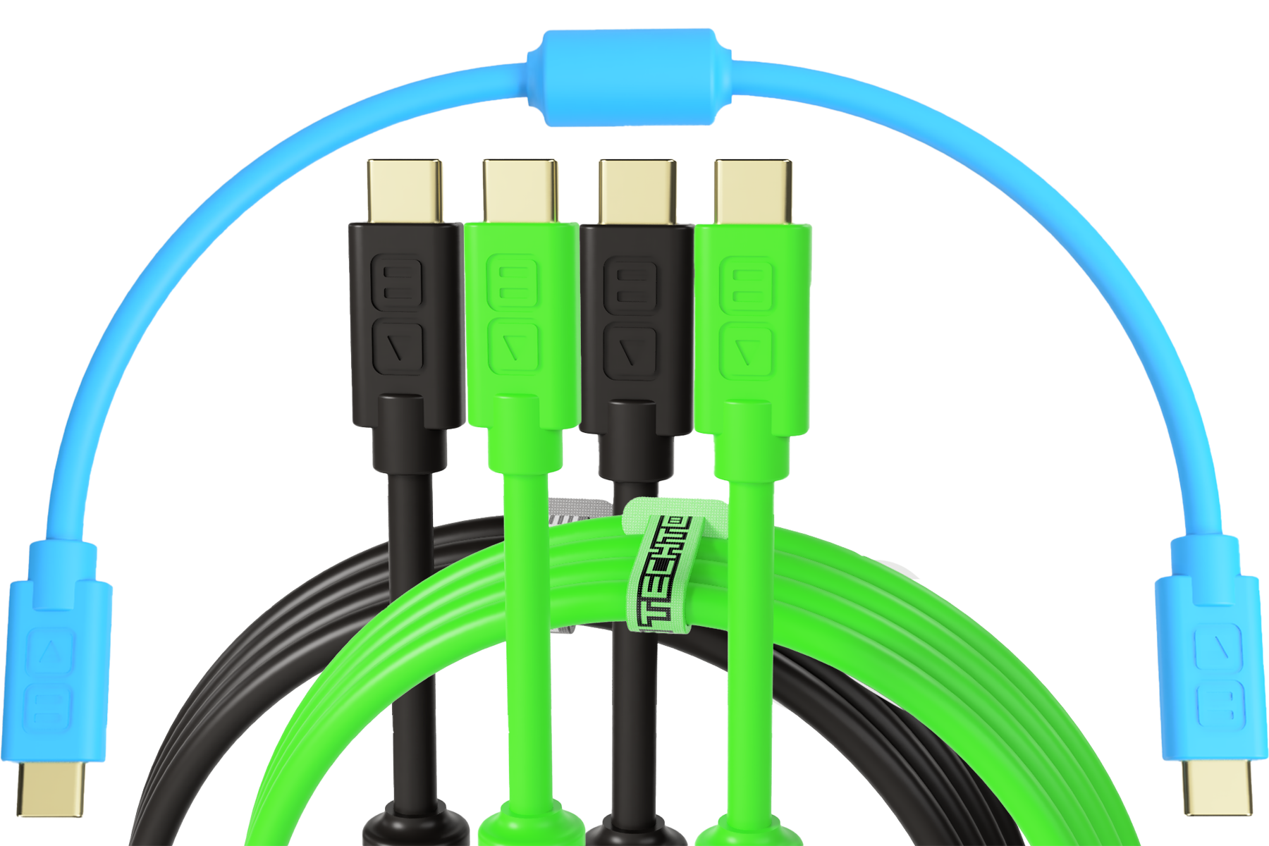 Chroma Cables USB-C to C Bundle (Short + Medium + Long)