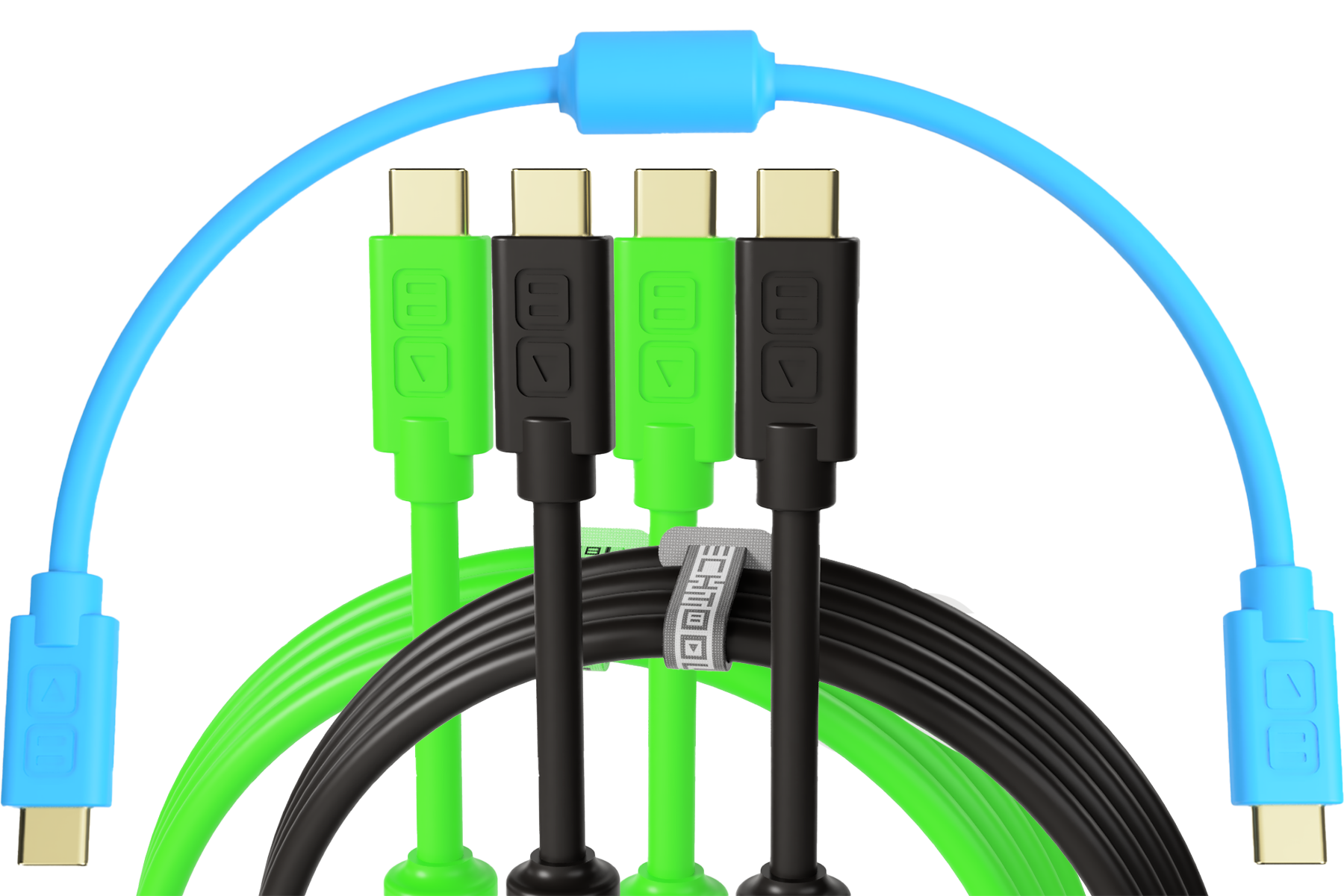 Chroma Cables USB-C to C Bundle (Short + Medium + Long)