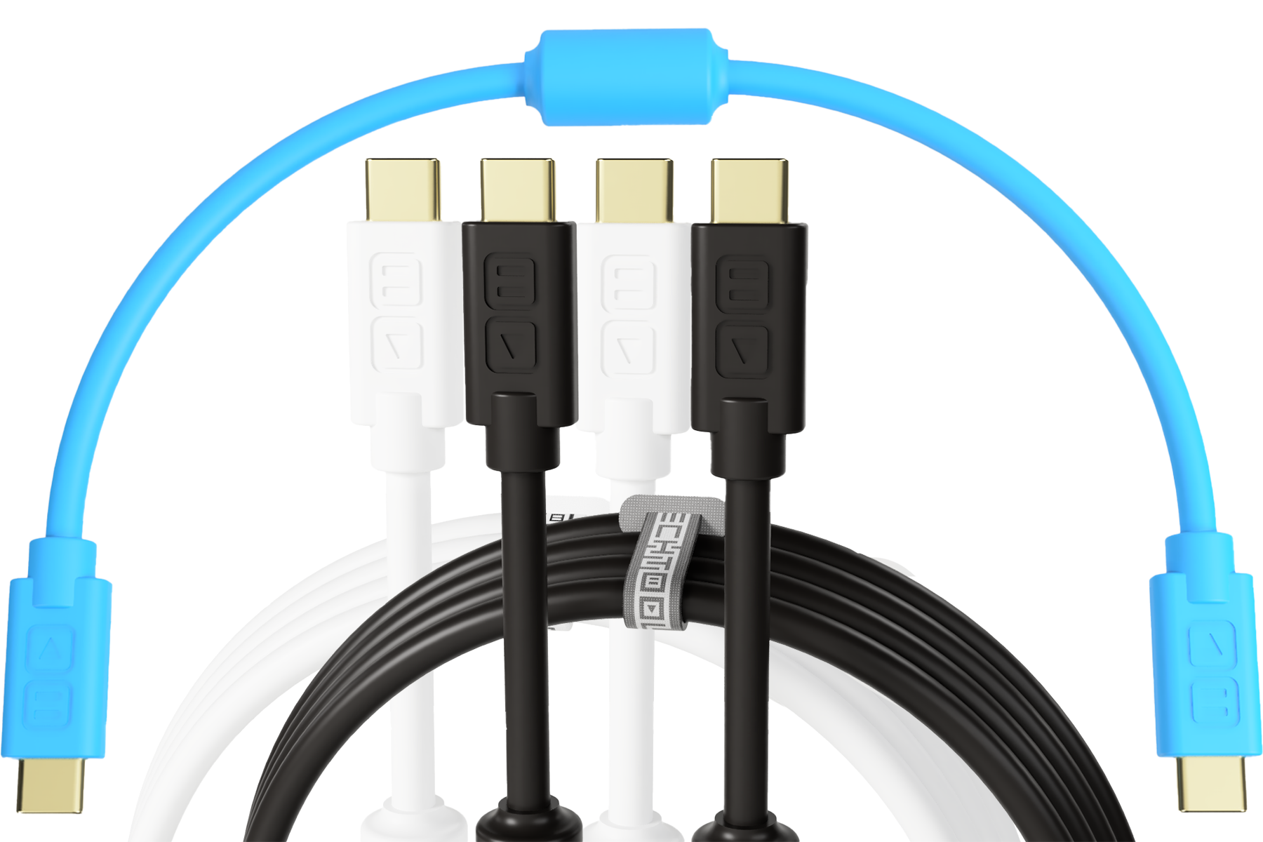 Chroma Cables USB-C to C Bundle (Short + Medium + Long)