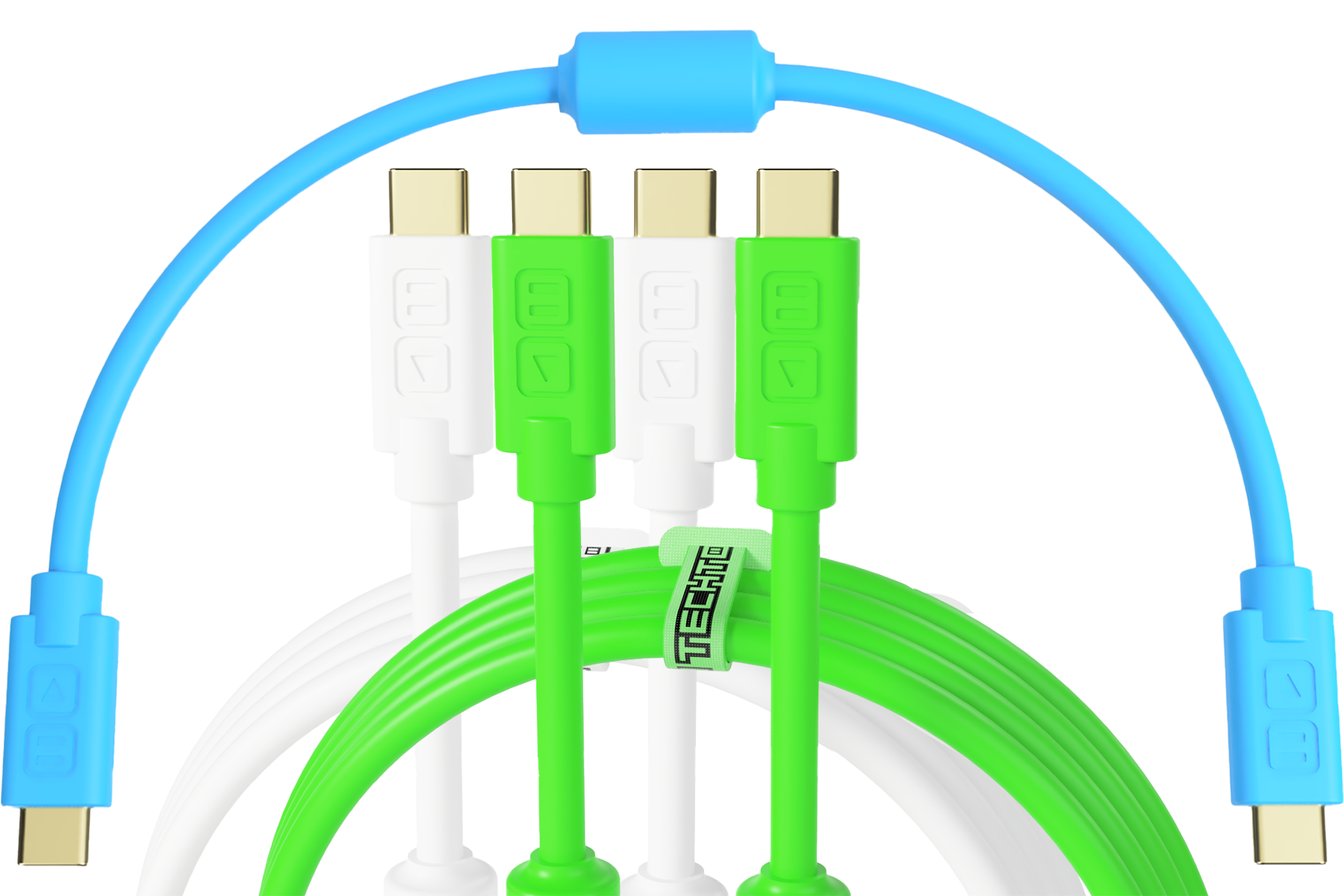 Chroma Cables USB-C to C Bundle (Short + Medium + Long)
