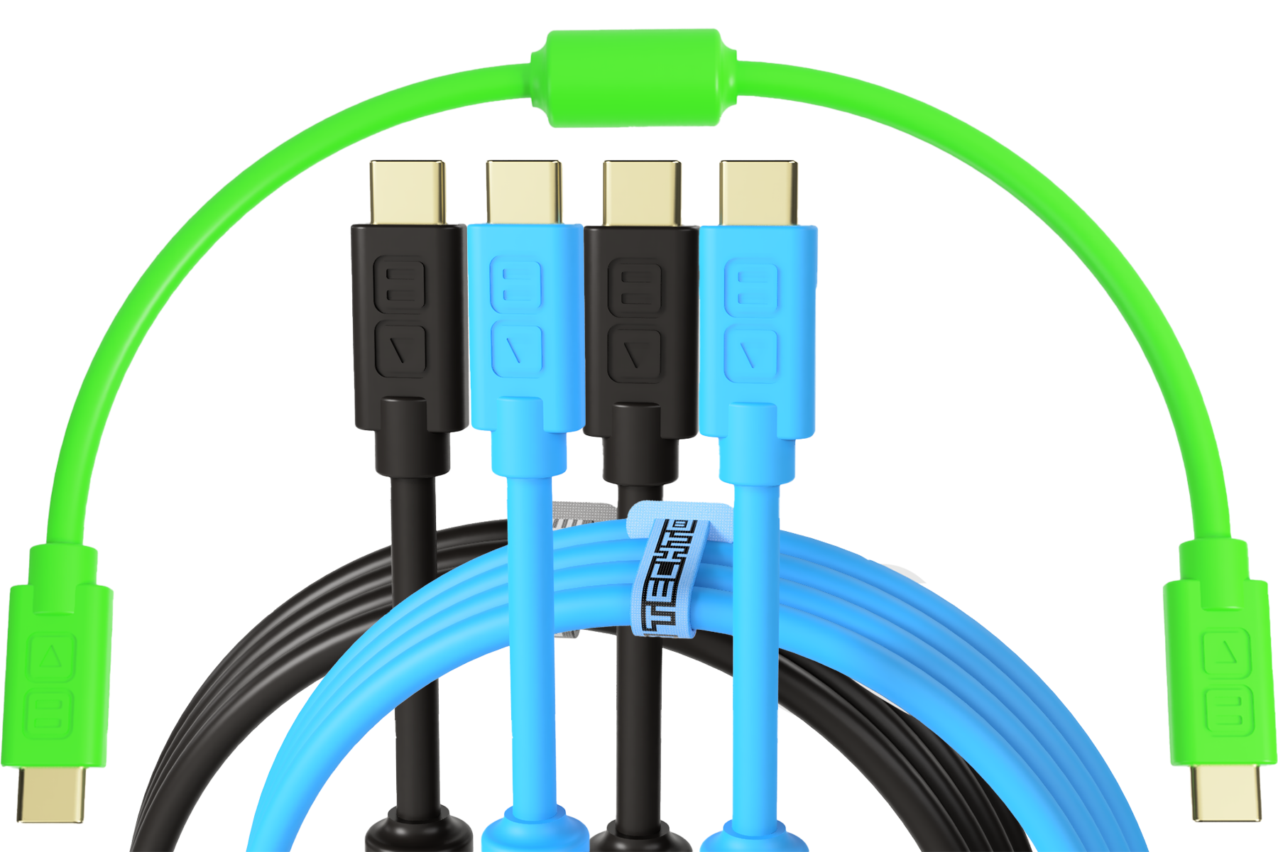 Chroma Cables USB-C to C Bundle (Short + Medium + Long)