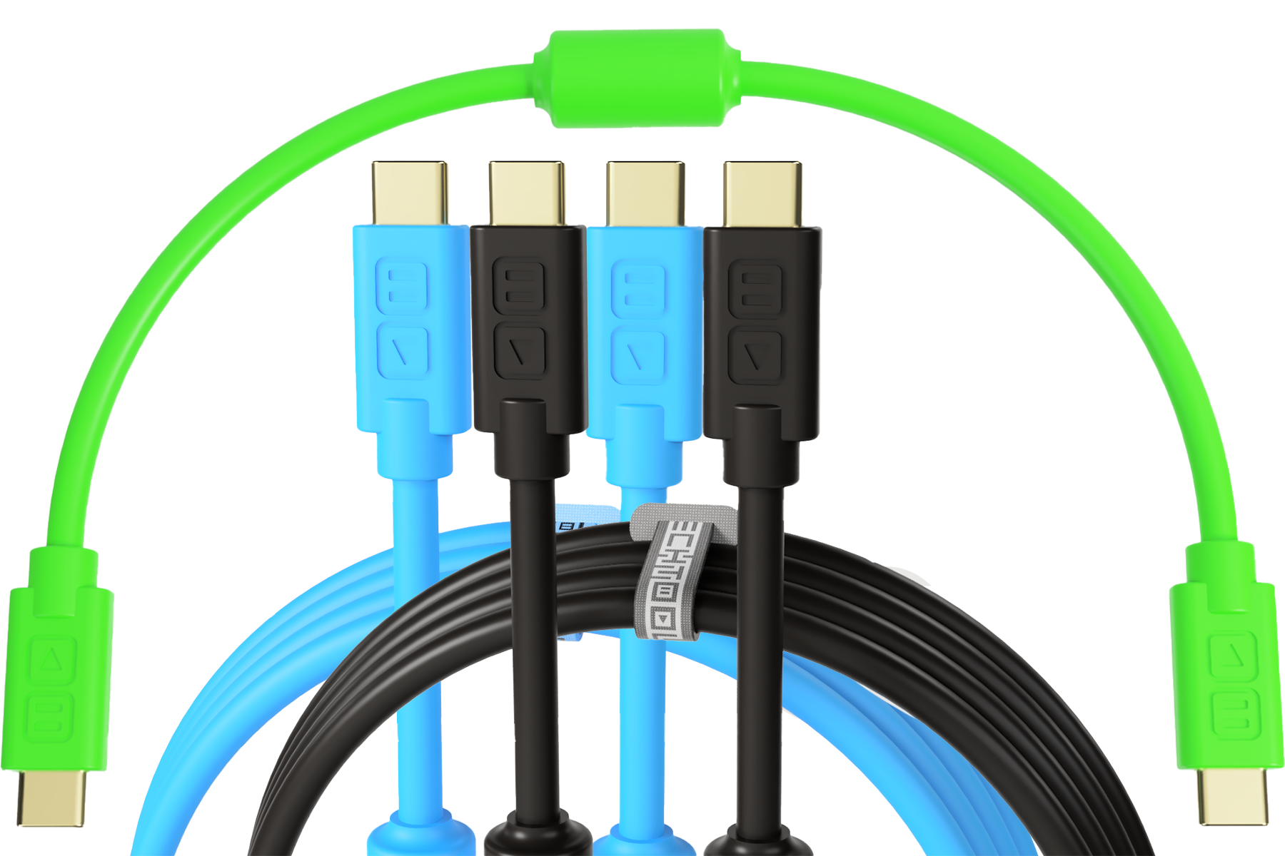 Chroma Cables USB-C to C Bundle (Short + Medium + Long)