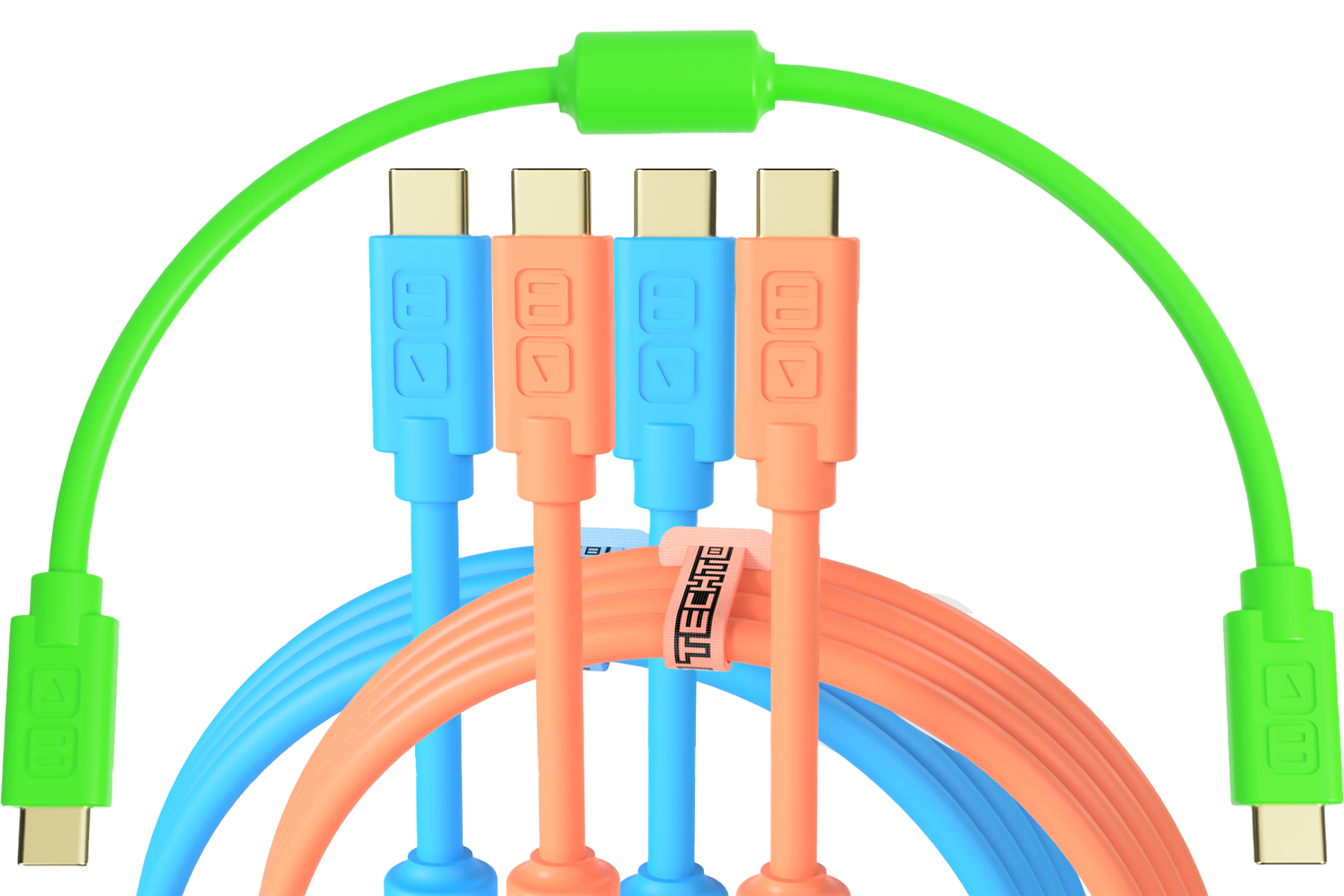 Chroma Cables USB-C to C Bundle (Short + Medium + Long)