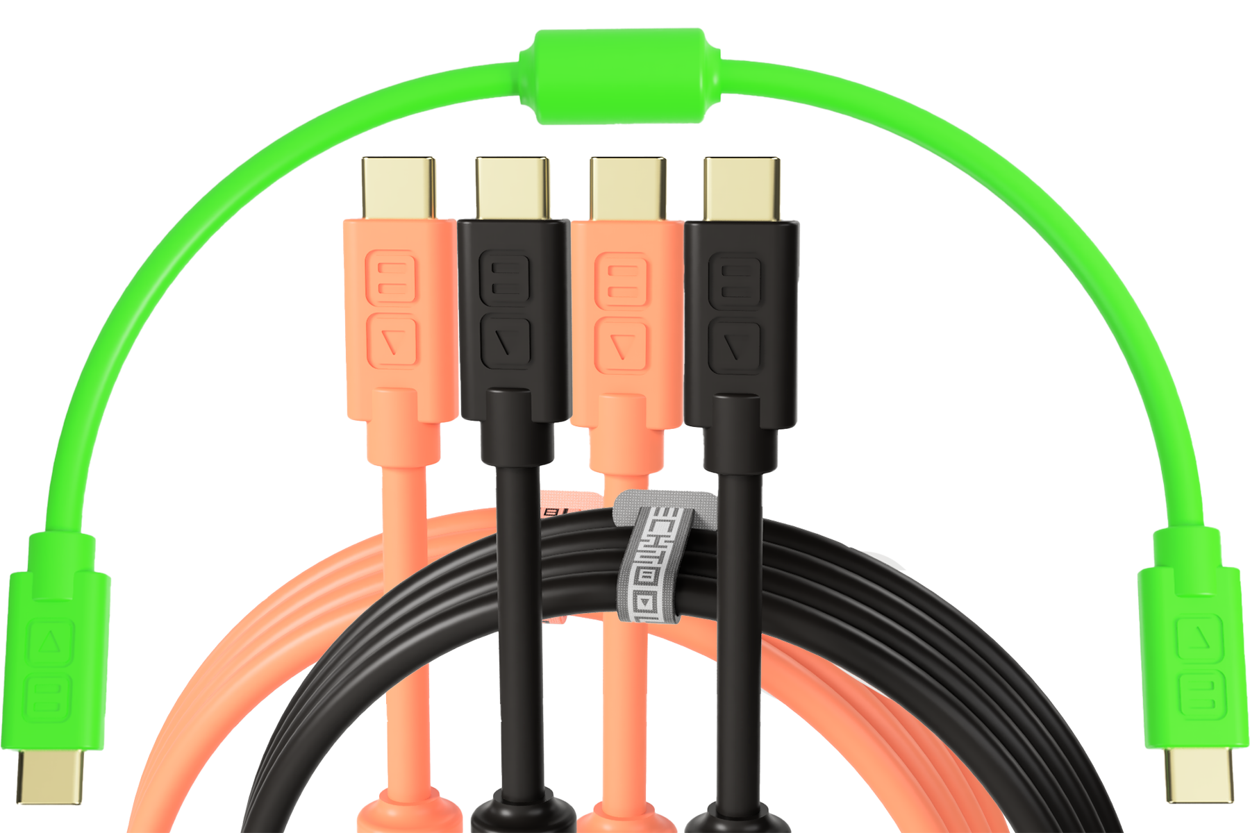 Chroma Cables USB-C to C Bundle (Short + Medium + Long)