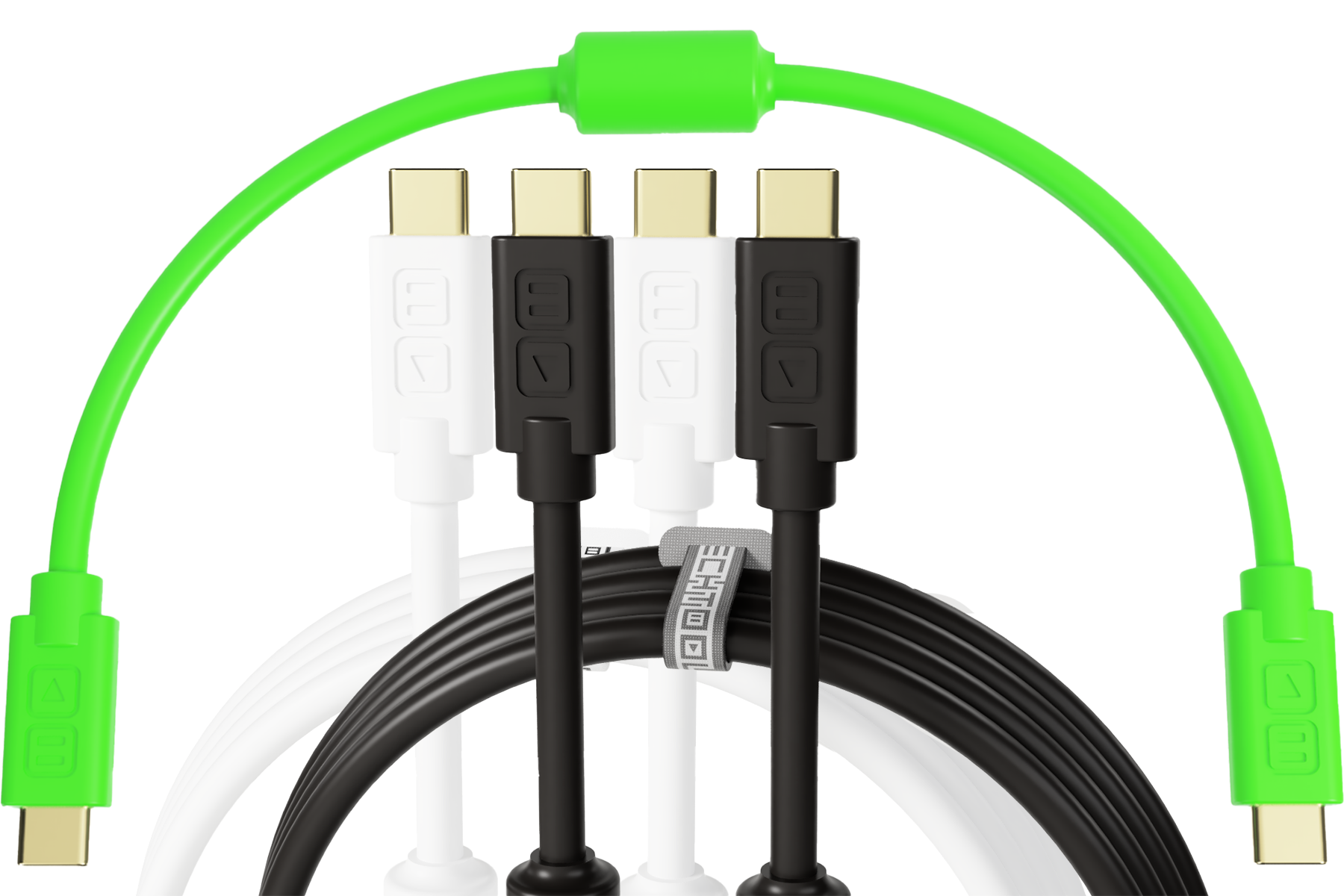 Chroma Cables USB-C to C Bundle (Short + Medium + Long)