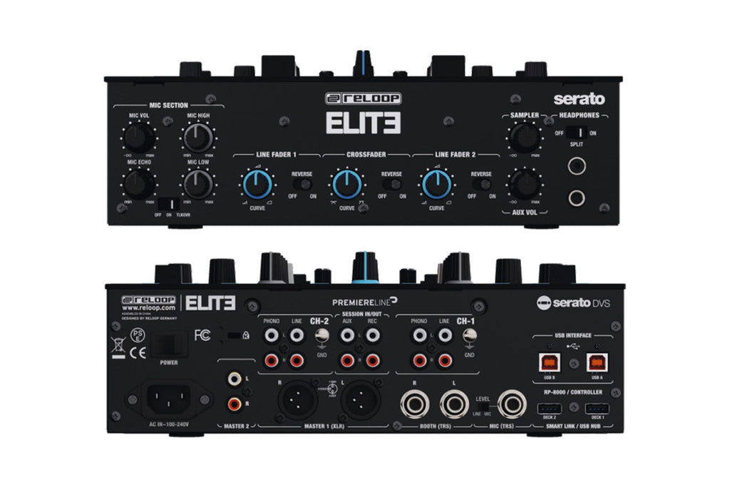 Reloop Elite DJ Mixer - DJ TechTools