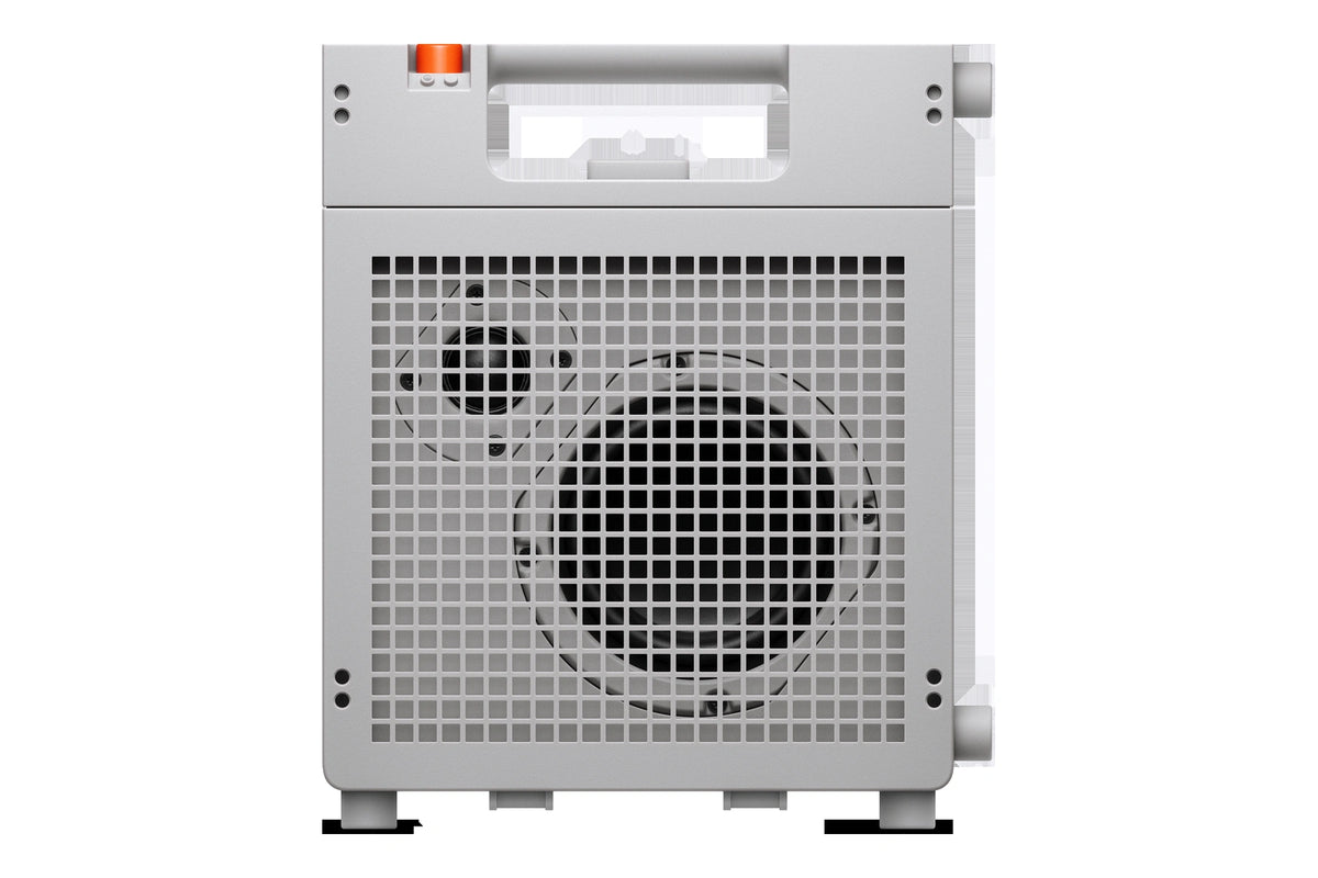 Teenage Engineering EP-35 portable speaker, gray front grille and integrated carry handle