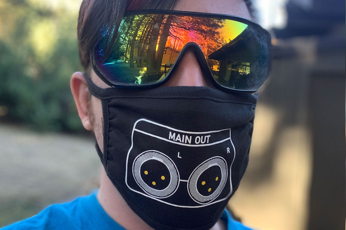 Main Out: a facemask for DJs, producers, and mixer lovers - DJ TechTools