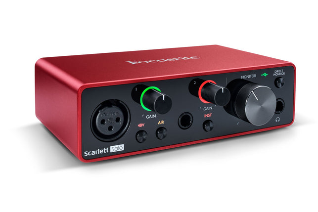 Focusrite Scarlett Solo 3rd Gen USB Audio Interface — DJ TechTools