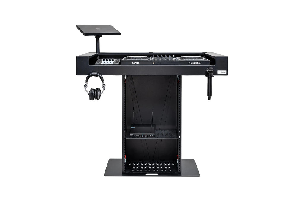 Headliner Malibu Portable DJ Podium (Black)