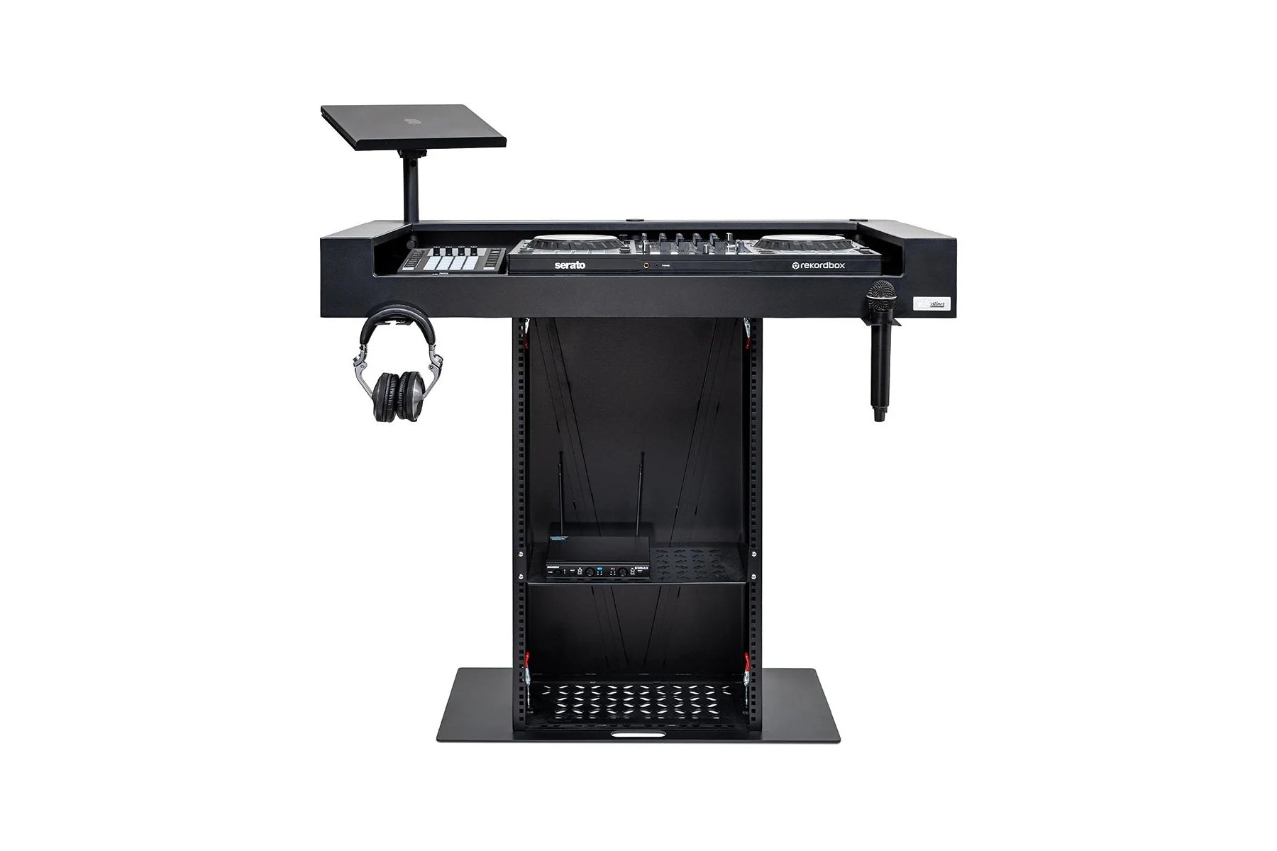 Headliner Malibu Portable DJ Podium (Black)