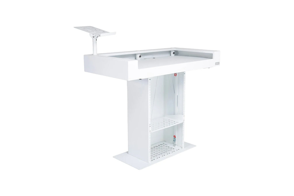 Headliner Malibu Portable DJ Podium (White)