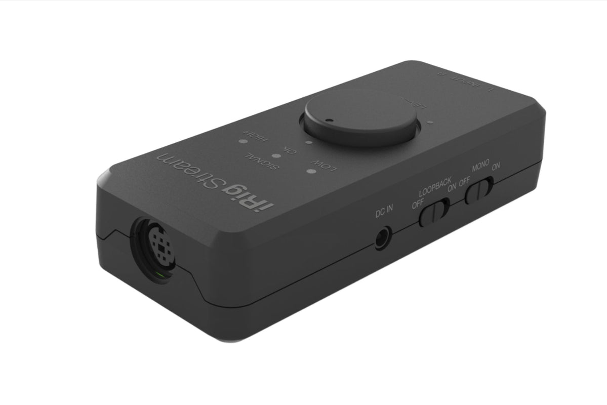 iRig Stream streaming audio interface - Overview 