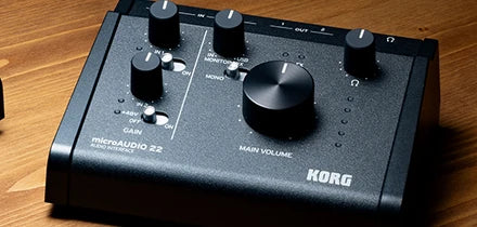 Korg microAUDIO 22 USB Audio Interface