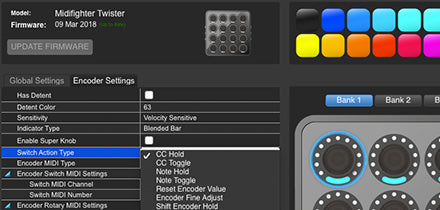 Midi Fighter Twister