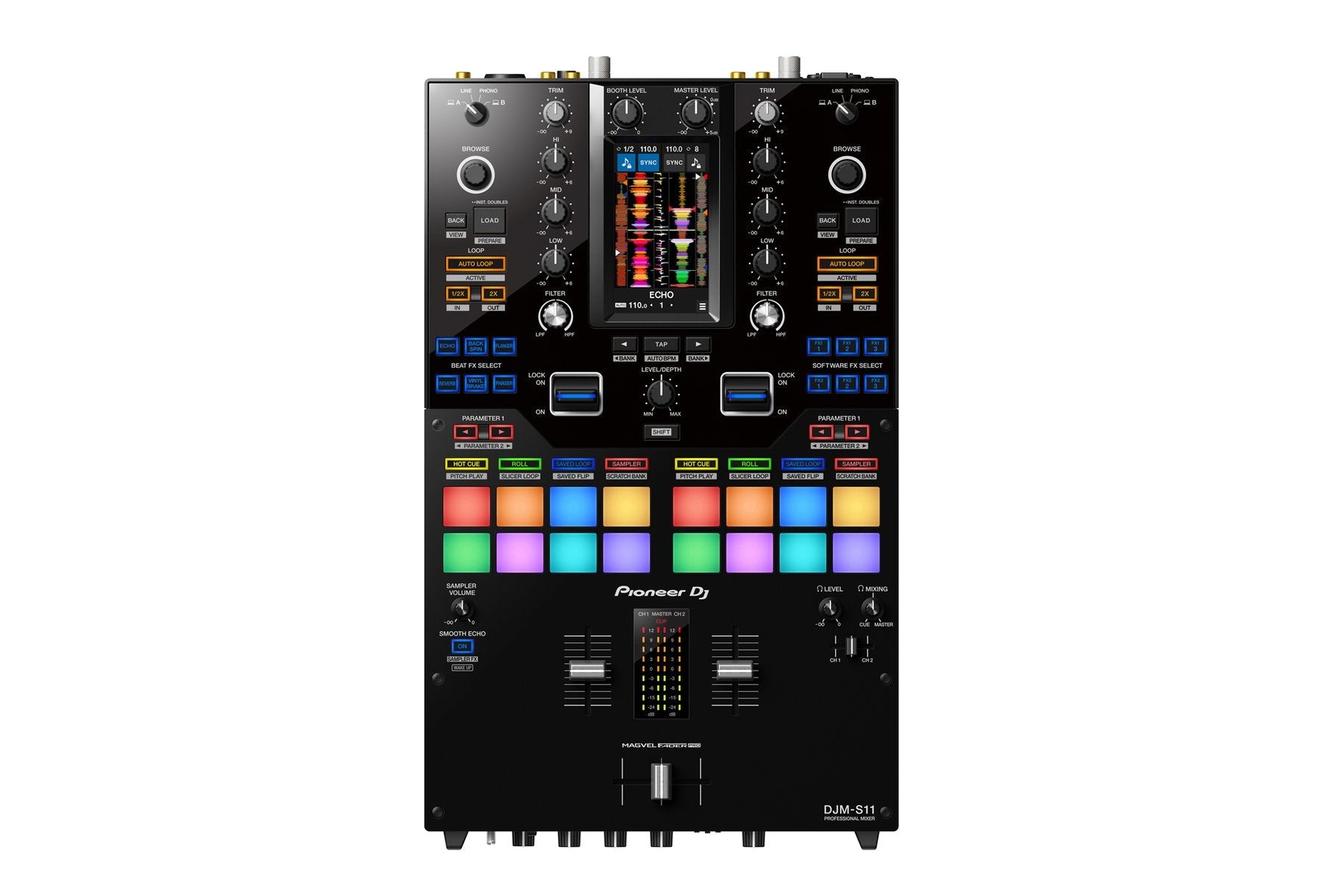 Pioneer DJM-S11 + Free Chroma Caps - DJ TechTools